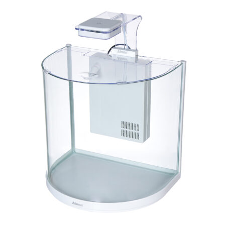 Аквариум дуговой Atman BGT-30 белый, 16 литров