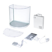 Аквариум дуговой Atman BGT-30 белый, 16 литров