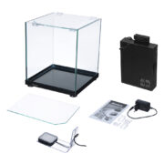 Аквариум Atman ZGT-20 черный, 12 литров