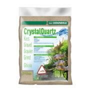 Грунт Dennerle Crystal Quartz Gravel природный белый, 10кг