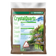 Грунт Dennerle Crystal Quartz Gravel темно-коричневый, 10кг