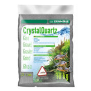 Грунт Dennerle Crystal Quartz Gravel темно-серый, 10кг