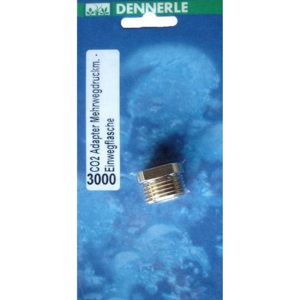 Переходник Dennerle для редукторов (с многоразовых баллонов на одноразовые)