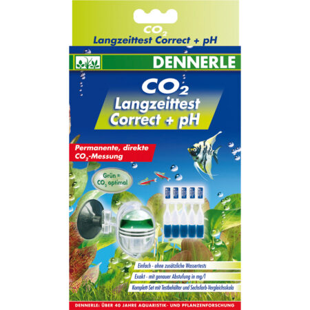 Тест Dennerle long-term test Correct + pH для непрерывного измерения CO2