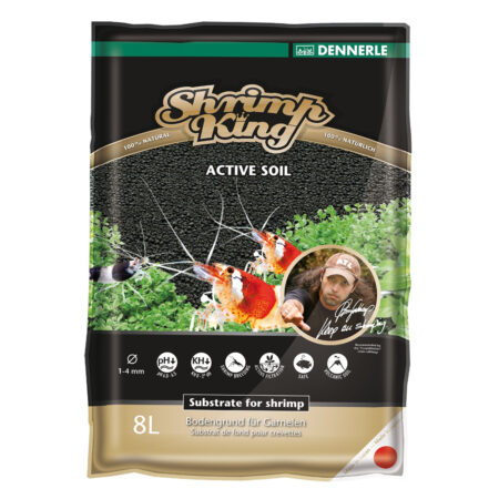 Грунт питательный Dennerle Shrimp King Active Soil, 8л