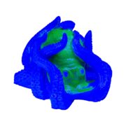 Декорация с GLO-эффектом GLOFISH Осьминог
