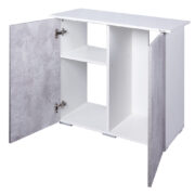 Дверцы для тумбы Gloxy River 120, цвет – цемент светлый