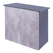 Дверцы для тумбы Gloxy River 120, цвет – цемент светлый
