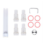 Стерилизатор УФ GLOXY 18Вт, для аквариумов до 1500л, вход /выход от 10 до 19мм