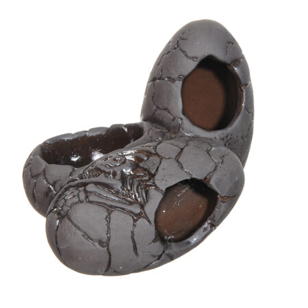 Декорация GLOXY Яйца динозавра S (черная) 15х14х11,5 см