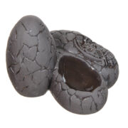 Декорация GLOXY Яйца динозавра S (черная) 15х14х11,5 см