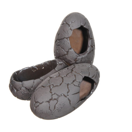 Декорация GLOXY Яйца динозавра L (черная) 20х14х16 см