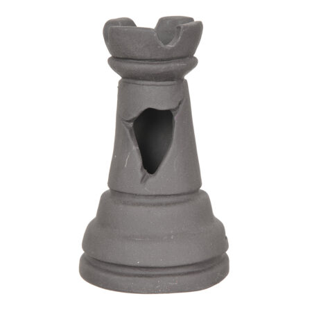 Декорация GLOXY Шахматная фигура Ладья черная 7х7х12см