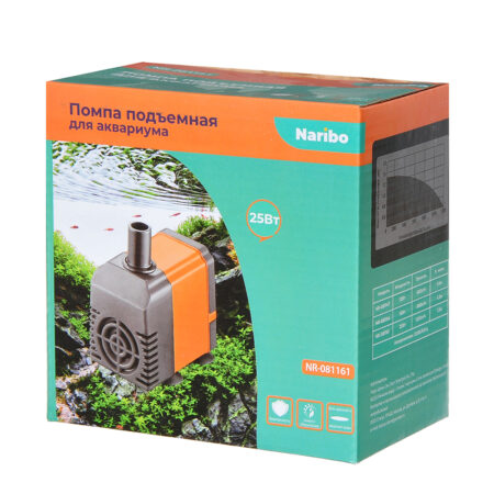 Помпа подъемная Naribo 25Вт, 1200л/ч, h=1,5м
