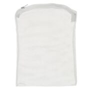 Мешок для фильтра Naribo на молнии, крупная сетка, белый 15х20см 100 шт (оптовая упаковка)