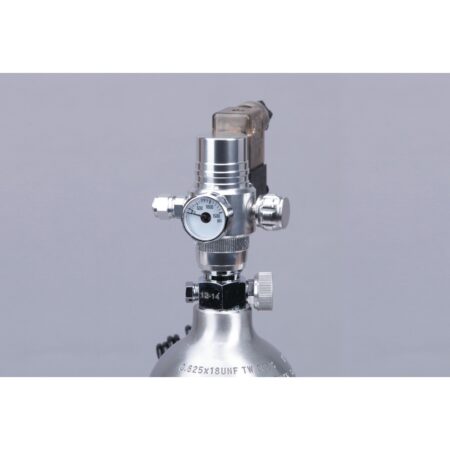 Редуктор СО2 ISTA с одним манометром и электромагнитным клапаном