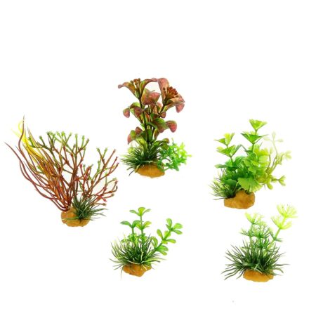 Набор пластиковых растений PRIME 5шт
