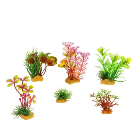 Набор пластиковых растений PRIME 6шт