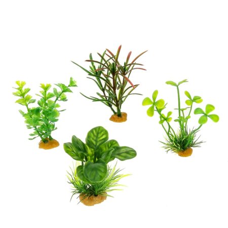 Набор пластиковых растений PRIME 4шт