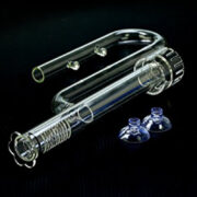 Заборник воды стеклянный совмещенный со скиммером для внешних фильтров, 12мм