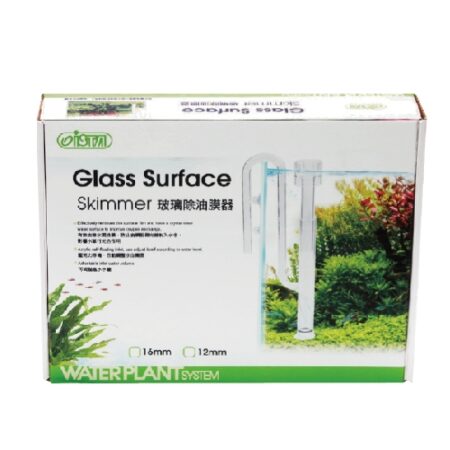 Заборник воды стеклянный совмещенный со скиммером для внешних фильтров, 12мм