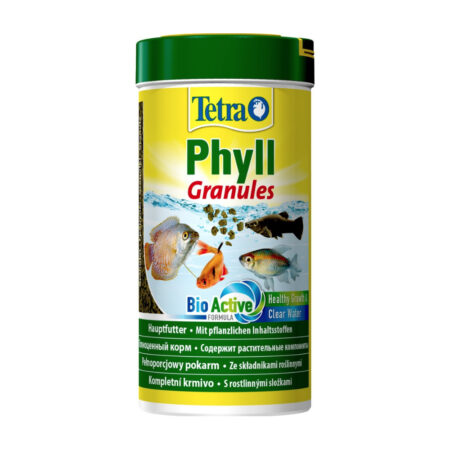 Корм для рыб TetraPhyll Granulat гранулы растительные 250мл