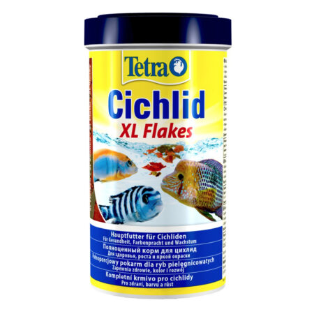 Корм для рыб Tetra Cichlid XL Flakes крупные хлопья 500мл
