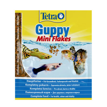 Корм для рыб Tetra Guppy Mini Flakes мини-xлопья 12гр (пакетик)
