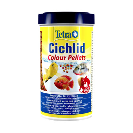 Корм для рыб Tetra Cichlid Colour Pellets гранулы 500мл
