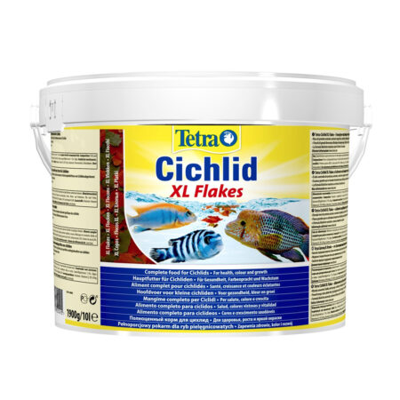 Корм для рыб Tetra Cichlid XL Flakes крупные хлопья 10л