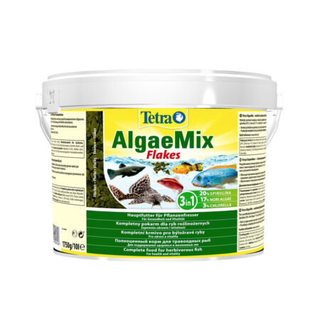 Корм для рыб TetraNatura Algae Mix xлопья растительные 10л