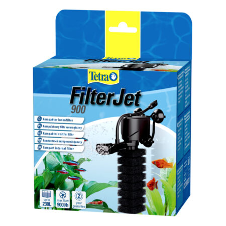 Фильтр внутренний Tetra FilterJet 900 компактный для аквариумов 170-230л, 900л/ч, 12Вт