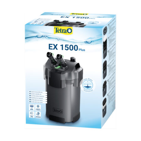 Фильтр внешний Tetra EX1500 plus, 1900л/ч, 17,5Вт на 300-600л