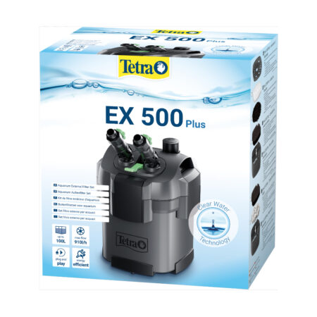 Фильтр внешний Tetra EX500 plus, 910л/ч, 5,5Вт до 100л