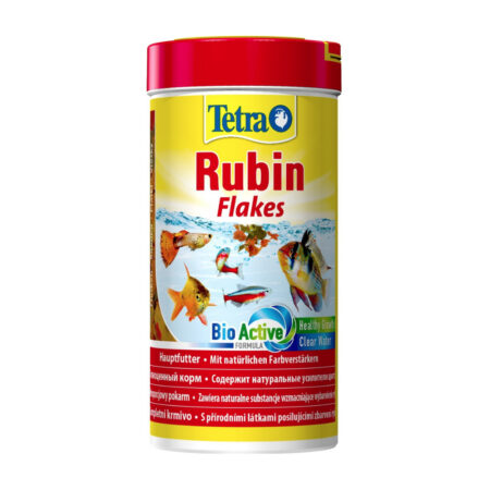 Корм для рыб TetraRubin Flakes xлопья для окраса 250мл
