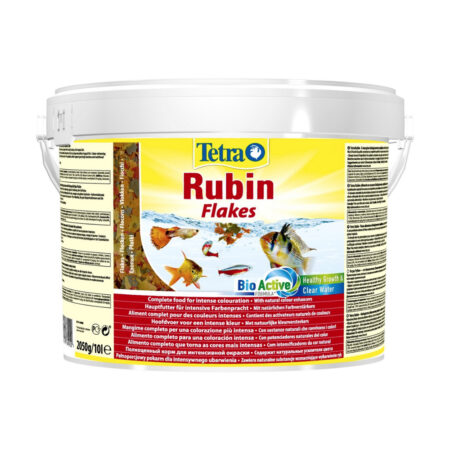 Корм для рыб TetraRubin Flakes xлопья для окраса 10л