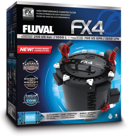 Фильтр внешний Hagen FLUVAL FX4 для аквариума до 1000 л/ч