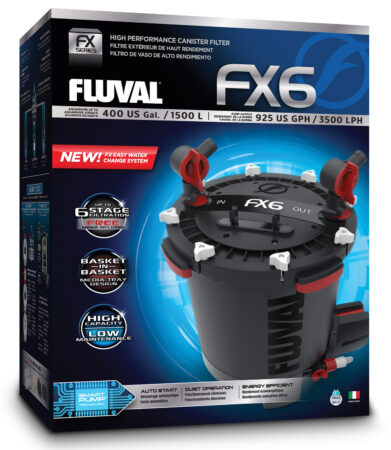Фильтр внешний Hagen FLUVAL FX6 3500 л/ч для аквариума до 1500 л