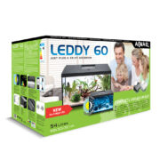 Аквариум Aquael LEDDY SET plus 60 D&N 2.0 черный 54 л