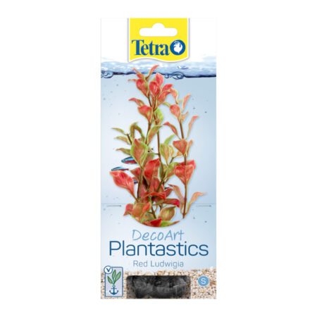 Растение пластиковое Tetra DecoArt Plant S Людвигия красная 15см