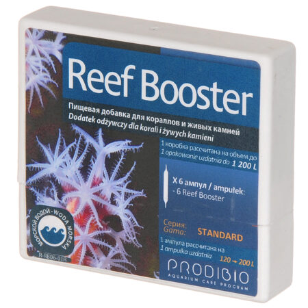 Средство Prodibio REEF BOOSTER, стимулирующее рост и развитие кораллов, моллюсков и микрофауны (6шт)