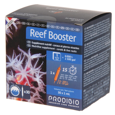 Средство Prodibio REEF BOOSTER, стимулирующее рост и развитие кораллов, моллюсков и микрофауны (30шт)