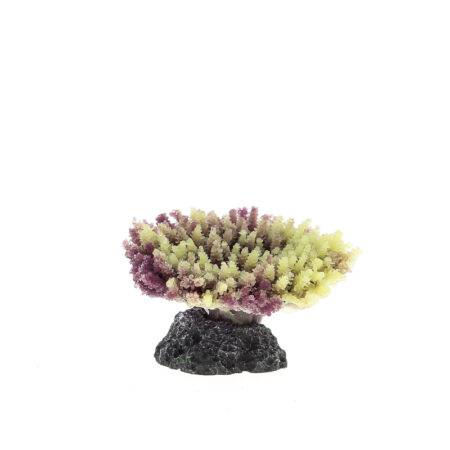 Коралл пластиковый (мягкий) желтый 7,5×6,5×3,6см