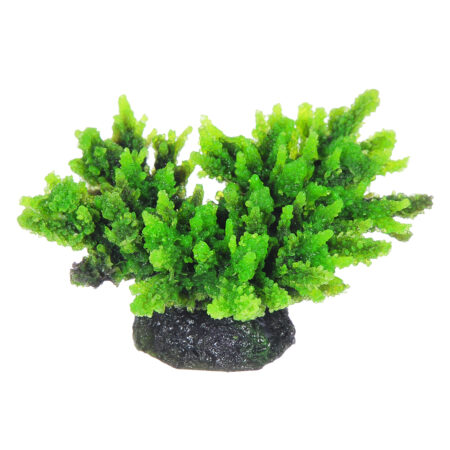 Коралл пластиковый (мягкий) зеленый 14х11,5х6,5см