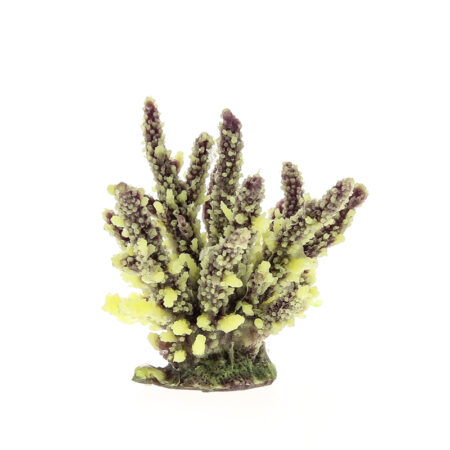 Коралл пластиковый (мягкий) желто-коричневый 12,6×10,7×11см