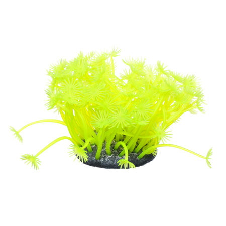 Коралл силиконовый желтый 7.5х7.5х10см